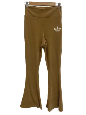 Brown Velvet Flare Tights