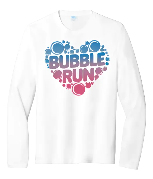 Bubble Run Heart Long Sleeve