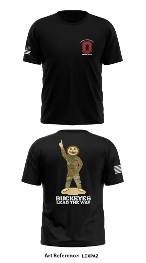 Buckeye Battalion Army ROTC Store 1 Core Men's SS Performance Tee - LCxpAZ