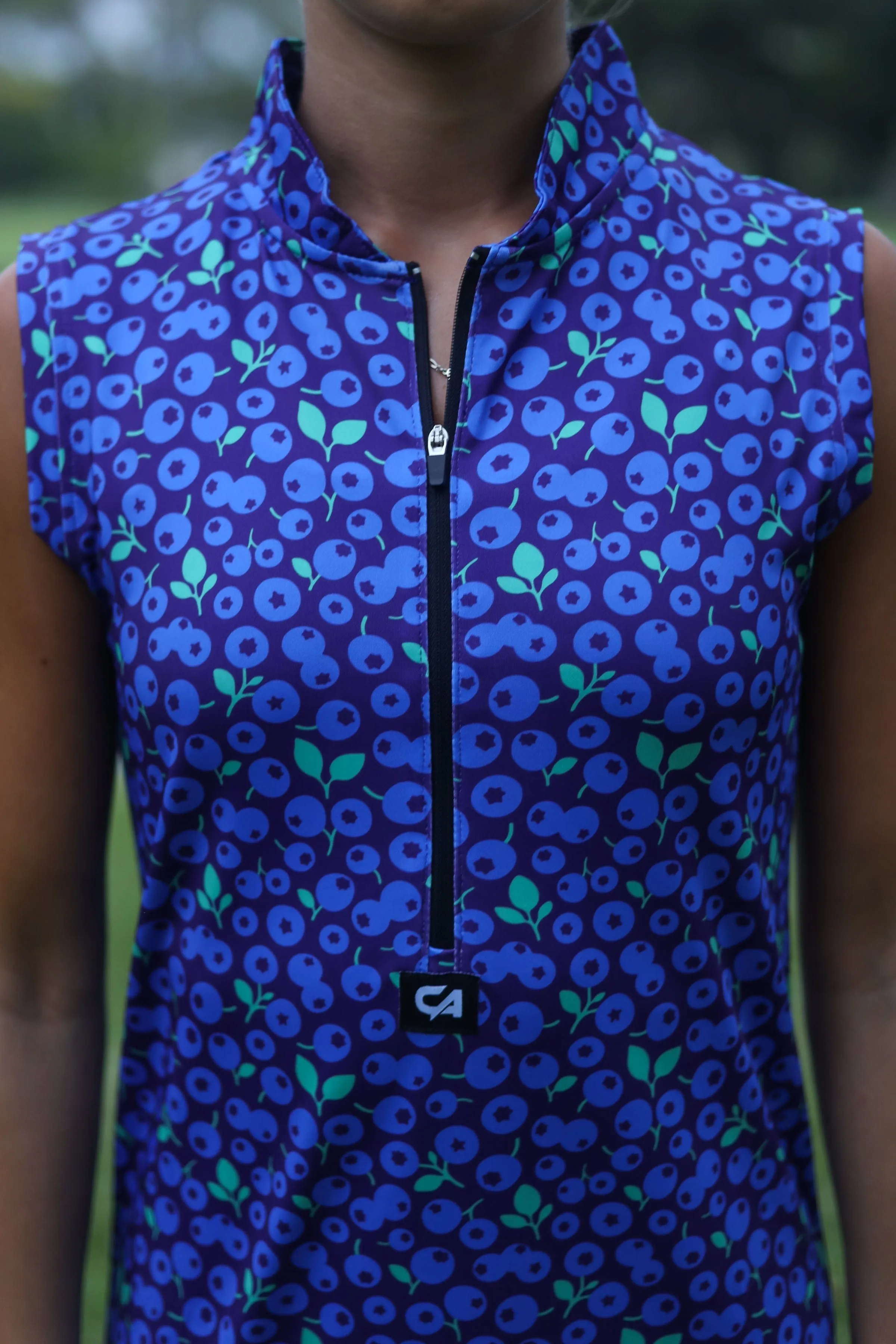 CA Funky Golf Dress | Blue Berries