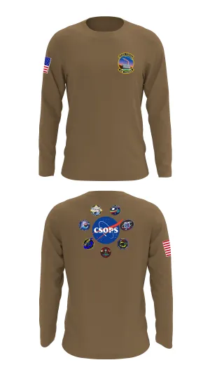 Cadet Space Operations Squadron (CSOPS) Store 1 Core Men's LS Performance Tee - 36626627255