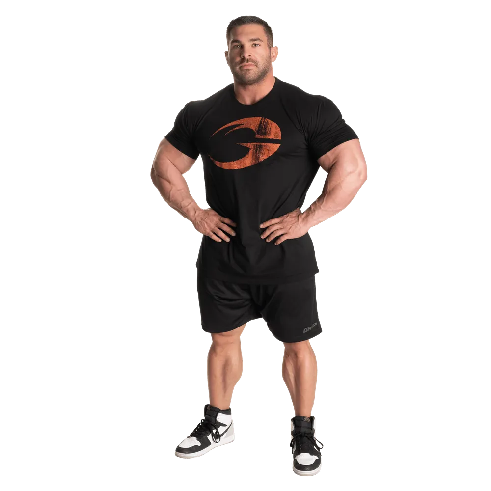 Cadet Tee - Black/Flame