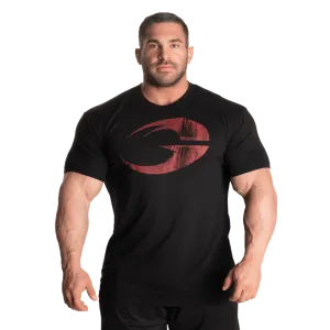 Cadet Tee - Black/Red