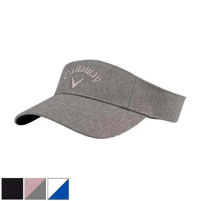 Callaway Ladies Liquid Metal Visor Black/Gunmetal (5223141)