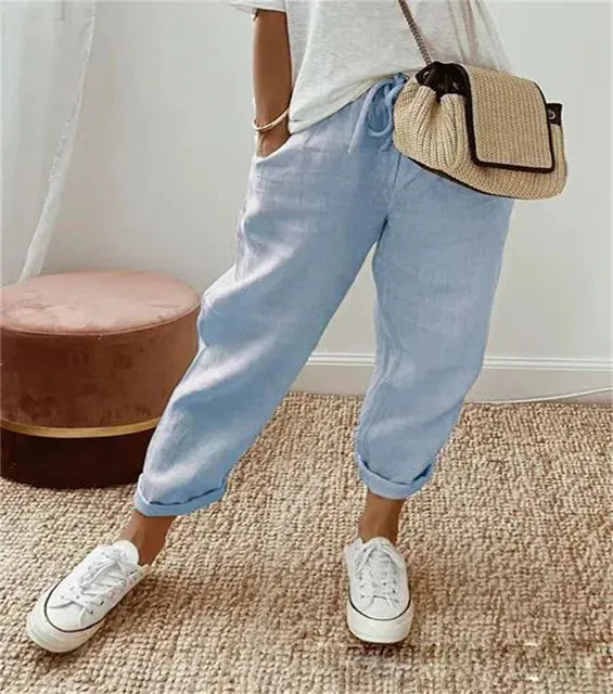 Camila - Casual zomerbroek met elastische taille