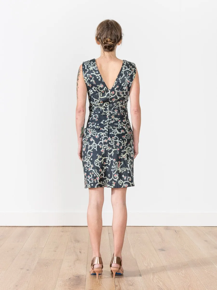 carla dress - faded black