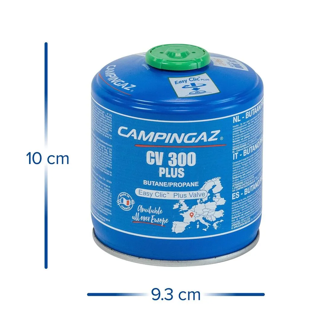 Cartouche de gaz à valve CV 300  pour réchaud à valve (240 grammes)