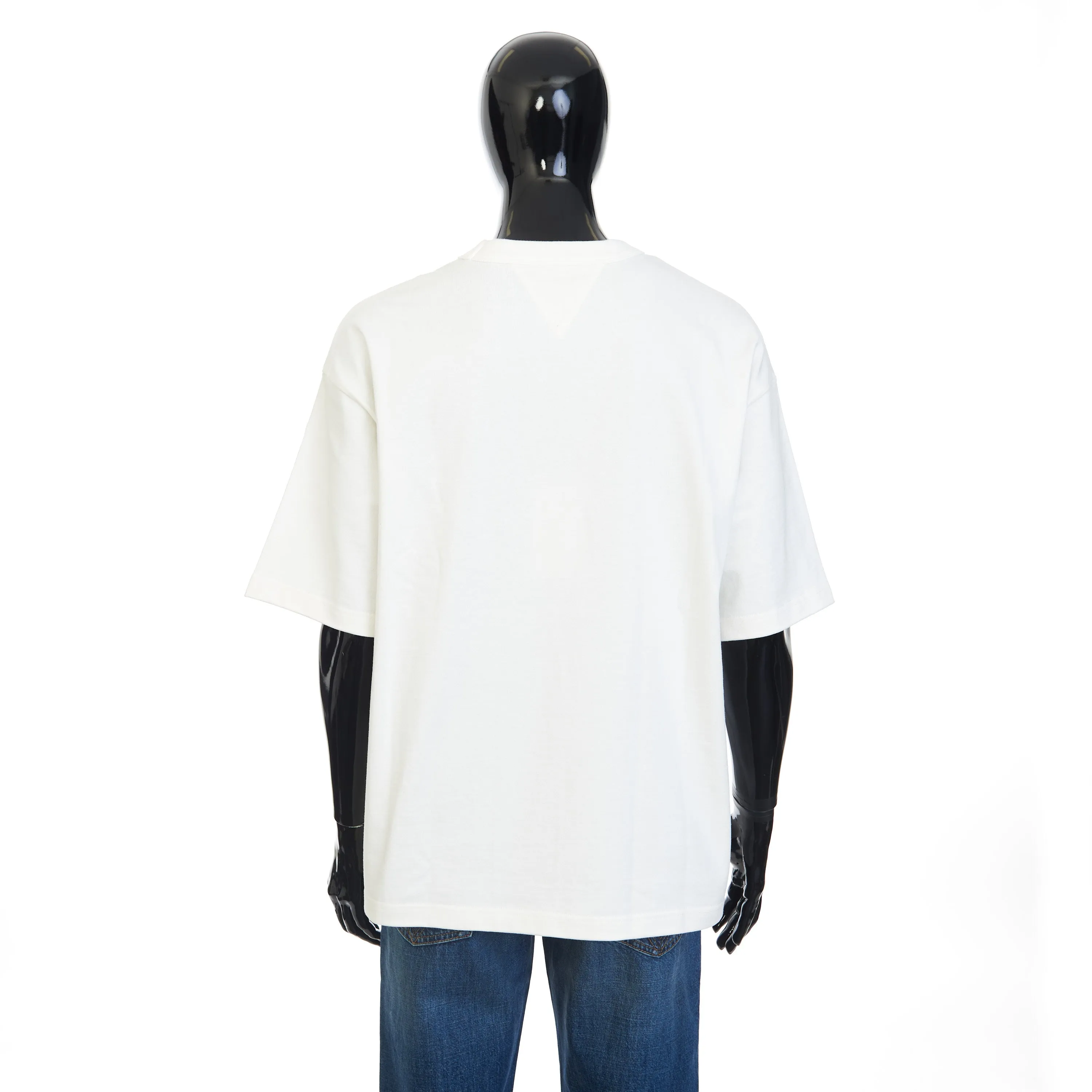 Chalk White T-Shirt - Japanese Jersey, Pocket, Loose Fit