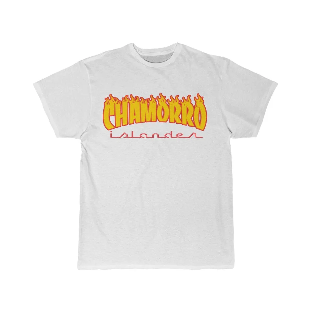 Chamorro Islander Fire Men's Short Sleeve Tee