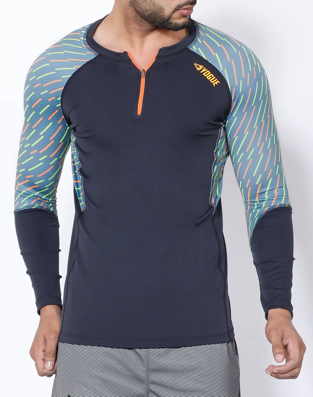 Charcoal Dash Full Sleeve Compression