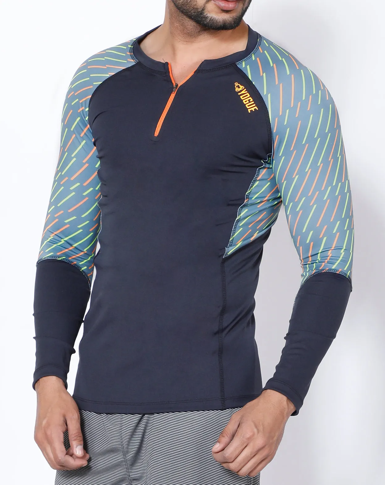 Charcoal Dash Full Sleeve Compression