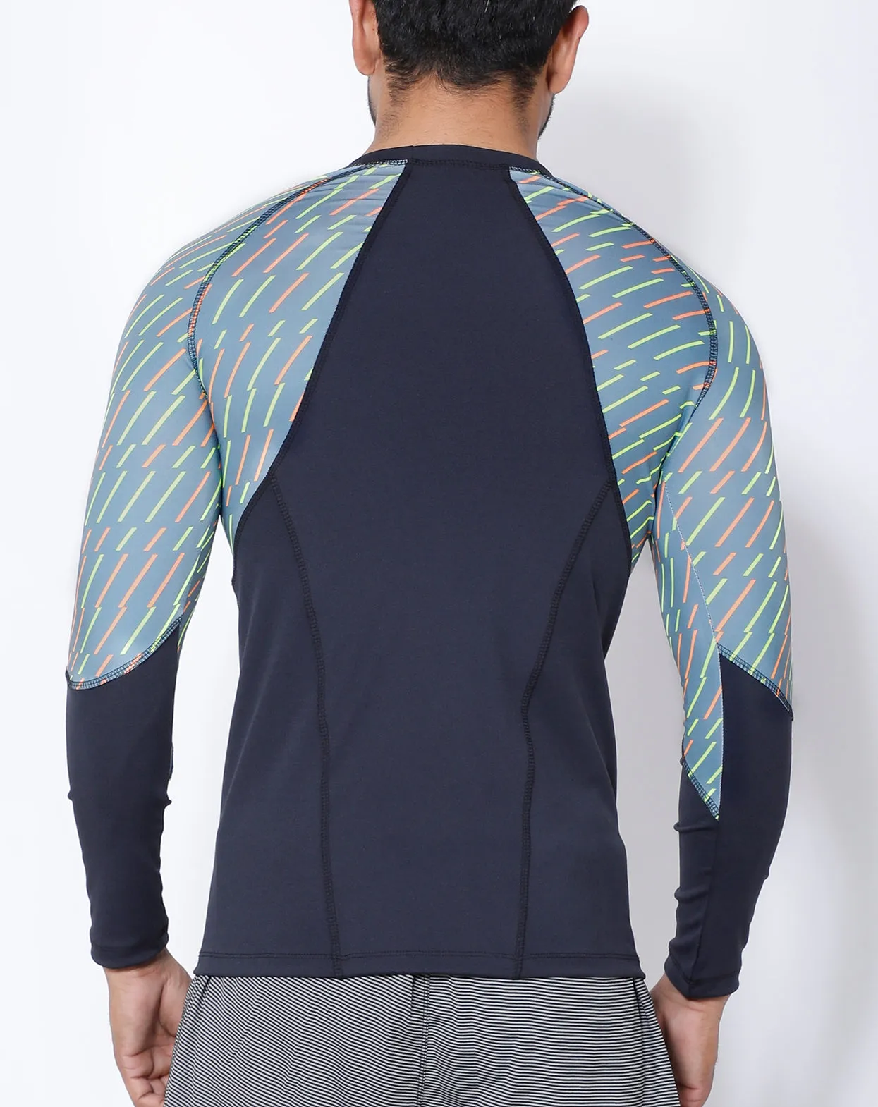 Charcoal Dash Full Sleeve Compression