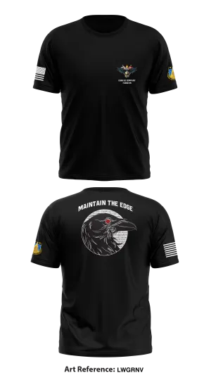 Charlie Company, 742nd MI Store 1 Core Men's SS Performance Tee - LWGrnv