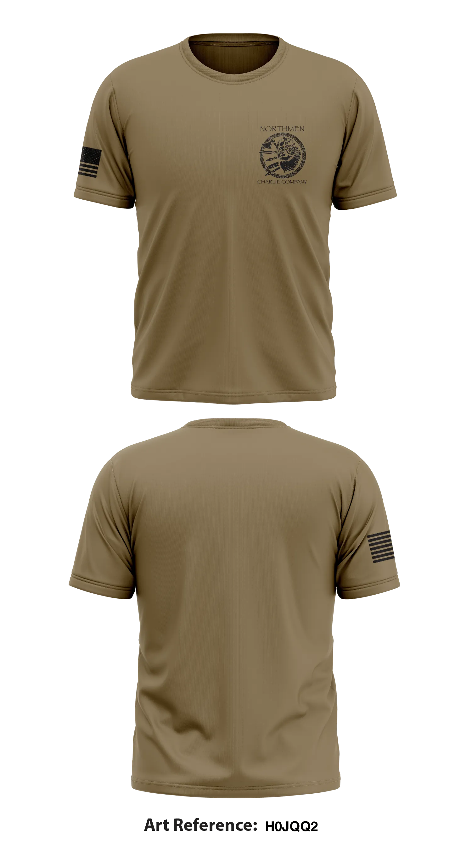 Charlie company, 92nd CA BN Store 1 Core Men's SS Performance Tee - H0jQQ2