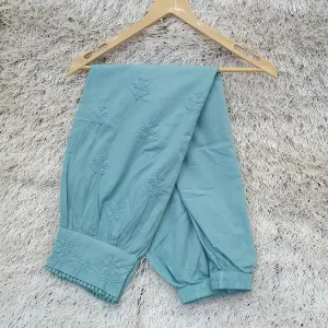 Chikankari Baloon Sky Blue  Salwar