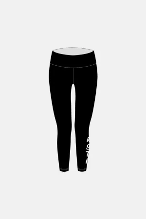 Club Merch Full Length Black Tights