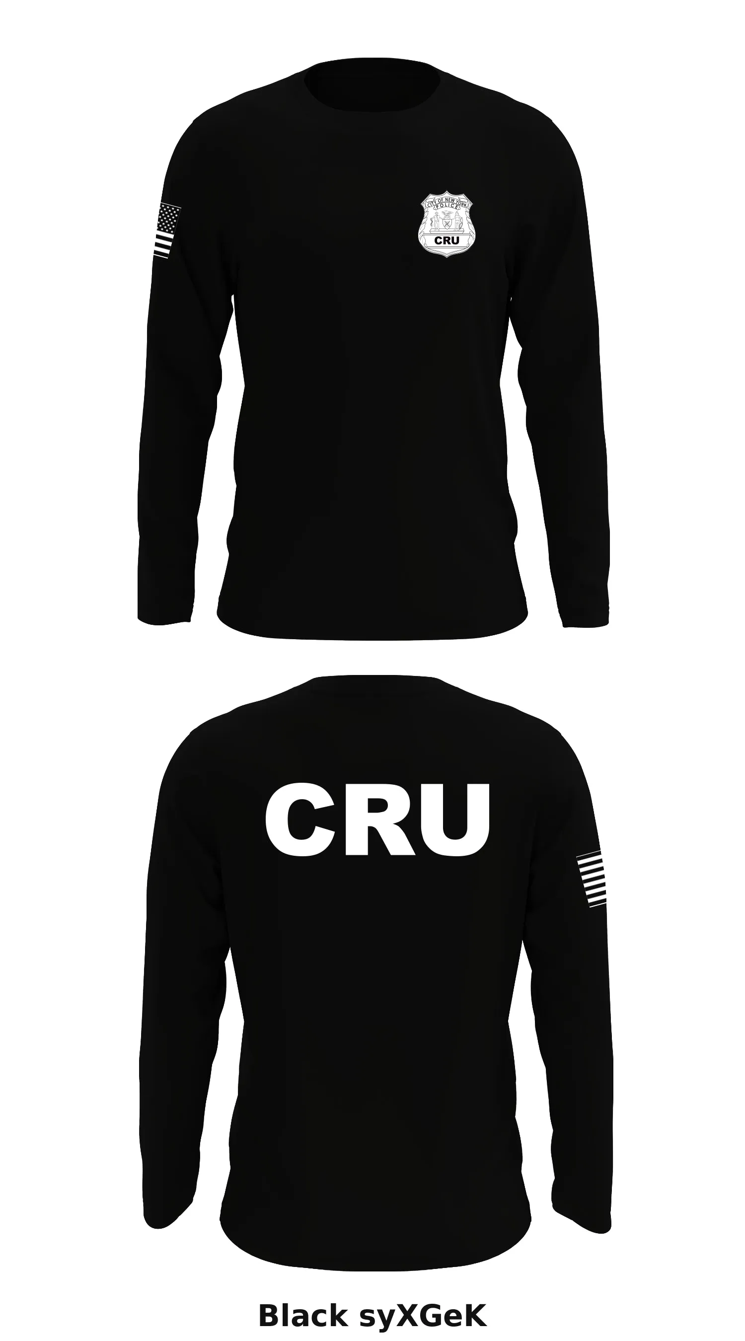 Co-Response Unit Store 1 Core Men's LS Performance Tee - syXGeK