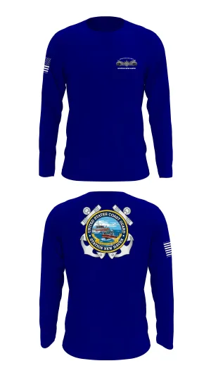 Coast guard Station New Haven  Store 1 Core Men's LS Performance Tee - 45170637963