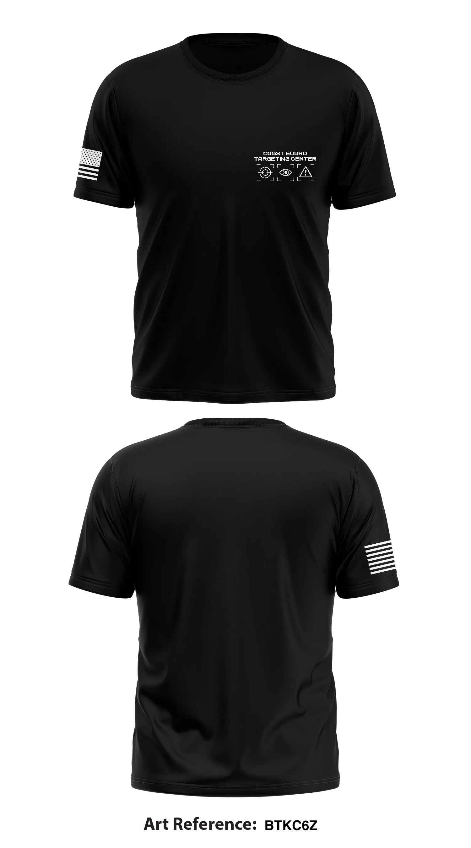 Coast Guard Targeting Center Store 1 Core Men's SS Performance Tee - Btkc6z
