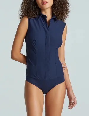 Collared Bodysuit