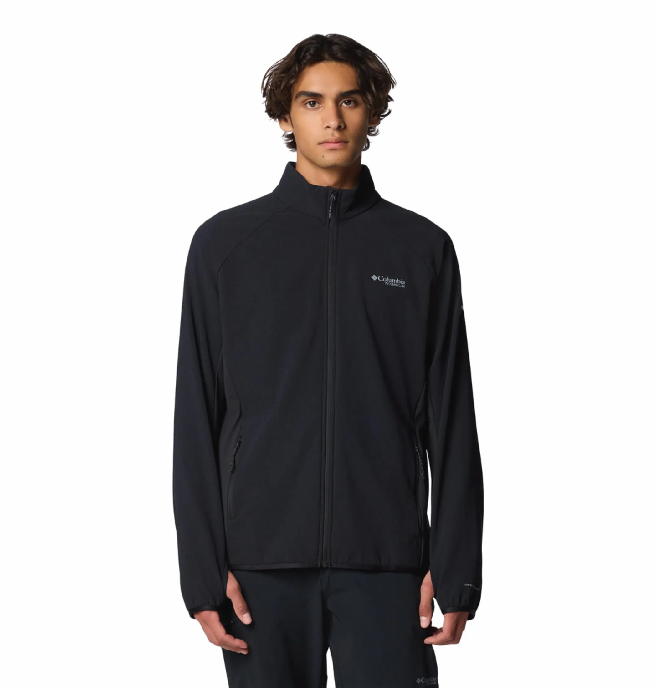 Columbia Mens Black Omni-Shield Spectre Ridge Tech II Full Zip Fleece Jacket