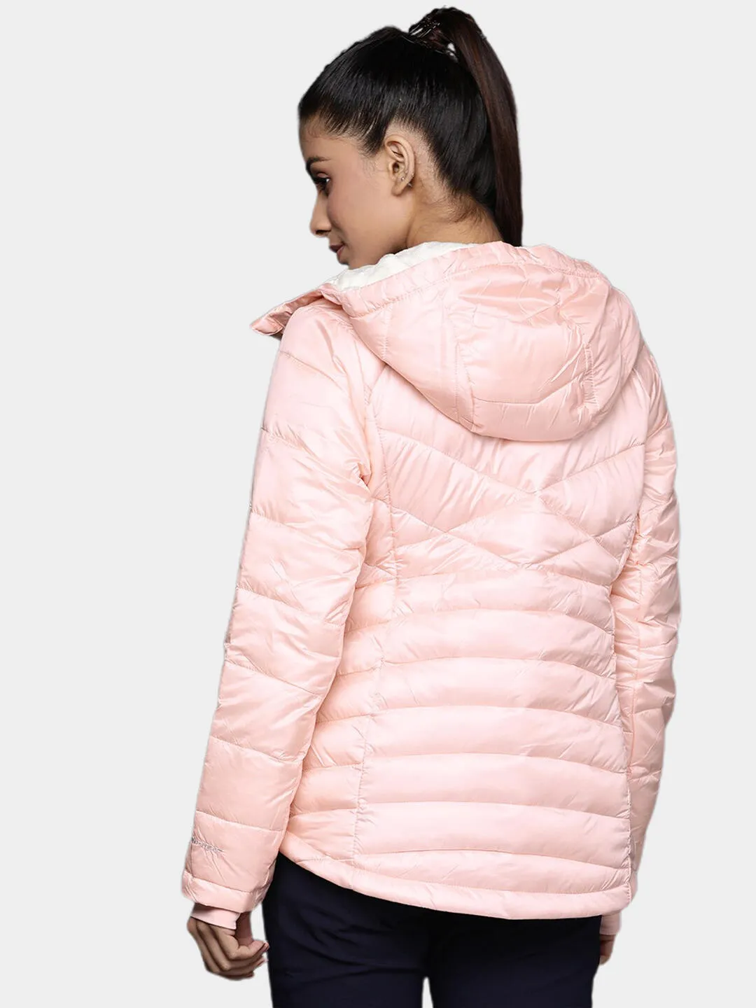 Columbia Women Peach Joy Peak Hooded Jacket