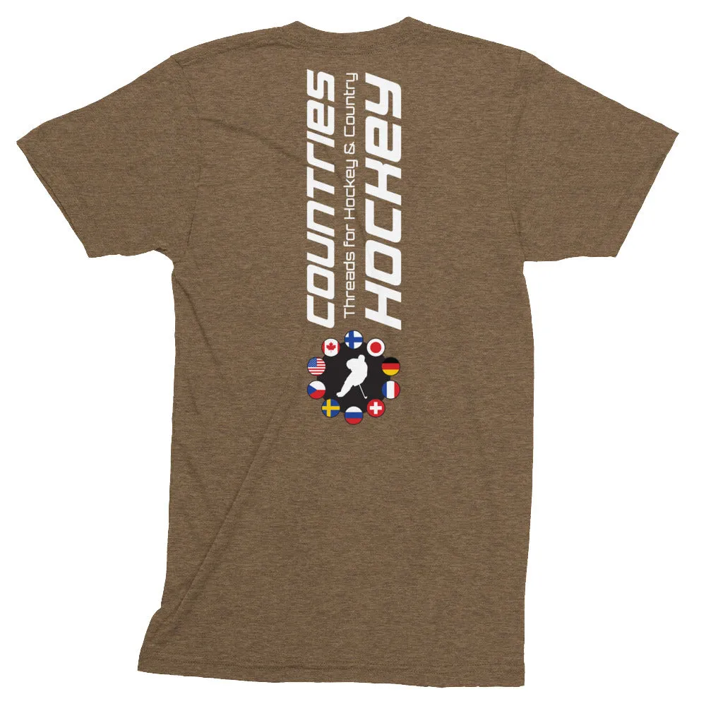 Compression Hockey T-shirt (unisex) | by Countries Hockey | USA Hockey