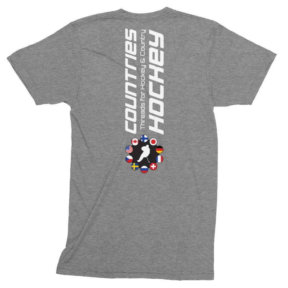 Compression Hockey T-shirt (unisex) | by Countries Hockey | USA Hockey