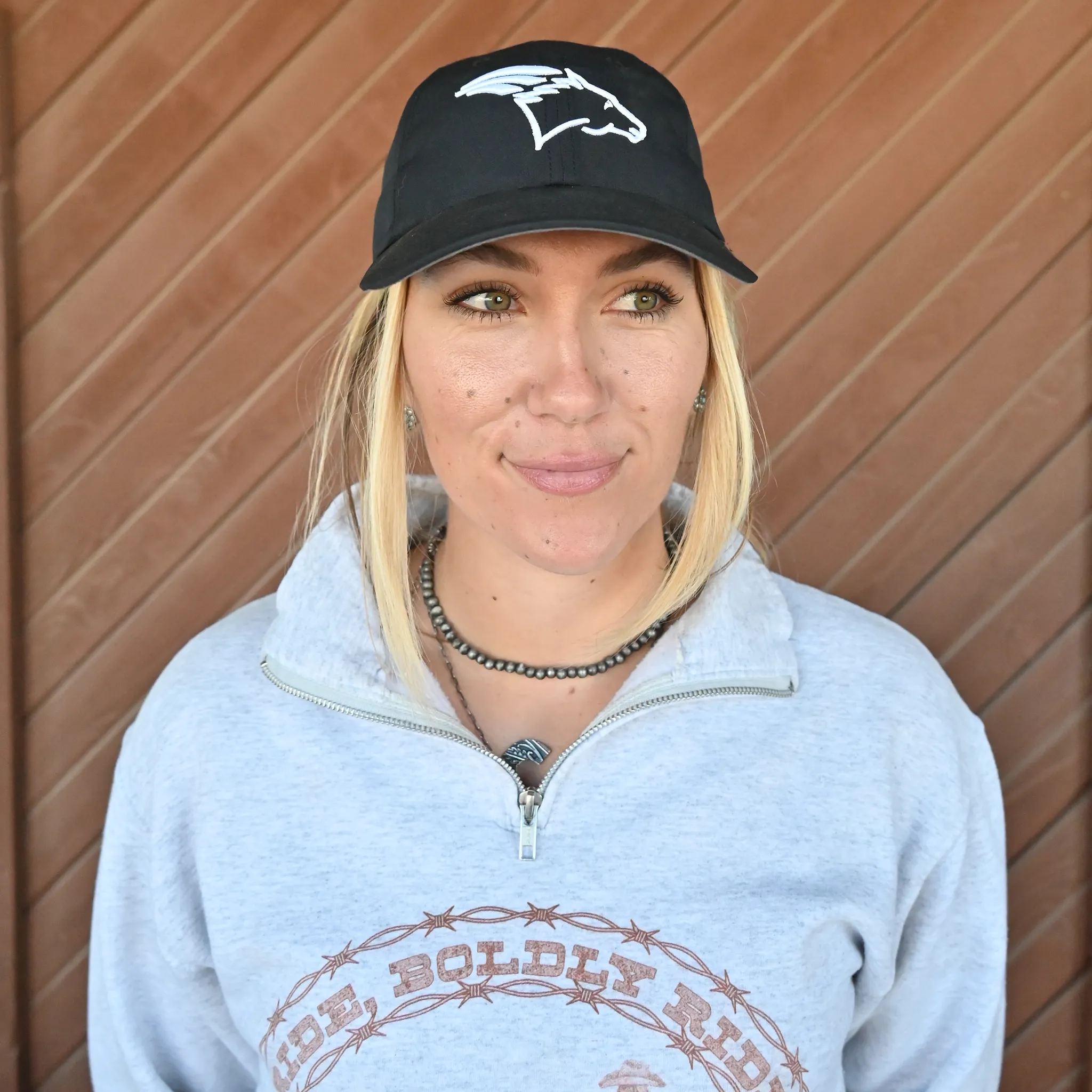 Coolhorse Active Cap Black with Coolhorse Logo