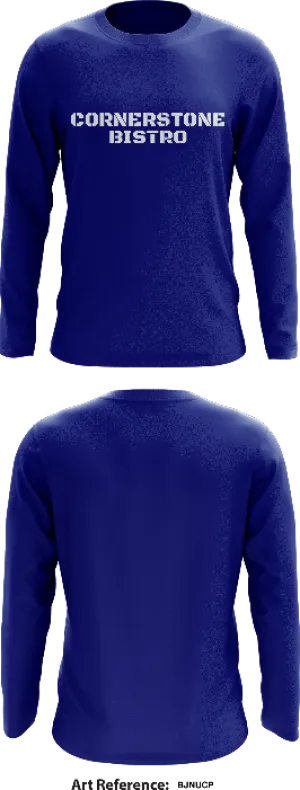 Cornerstone Bistro  Store 1 Core Men's LS Performance Tee - BJNucP