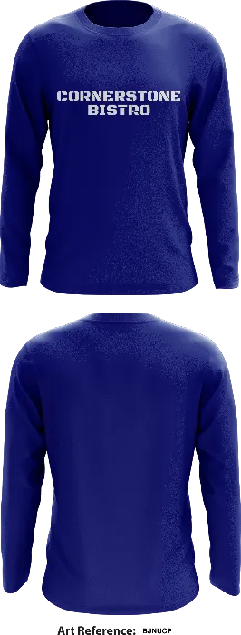 Cornerstone Bistro  Store 1 Core Men's LS Performance Tee - BJNucP
