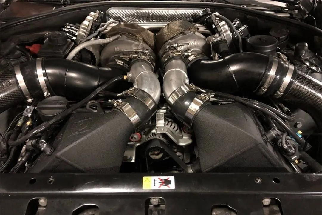 CSF BMW F10 M5 / F1X M6 High-Performance Twin Charge-Air Cooler Set