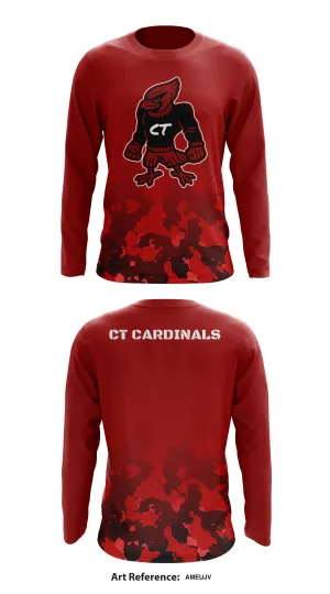 CT Cardinals  Store 1 Core Men's LS Performance Tee - ameujV