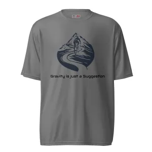 Cycling Gravity Unisex Performance Tee