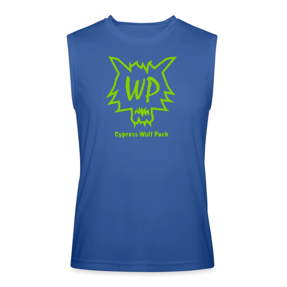 Cypress Wolf Pack Green- Men’s Performance Sleeveless Shirt