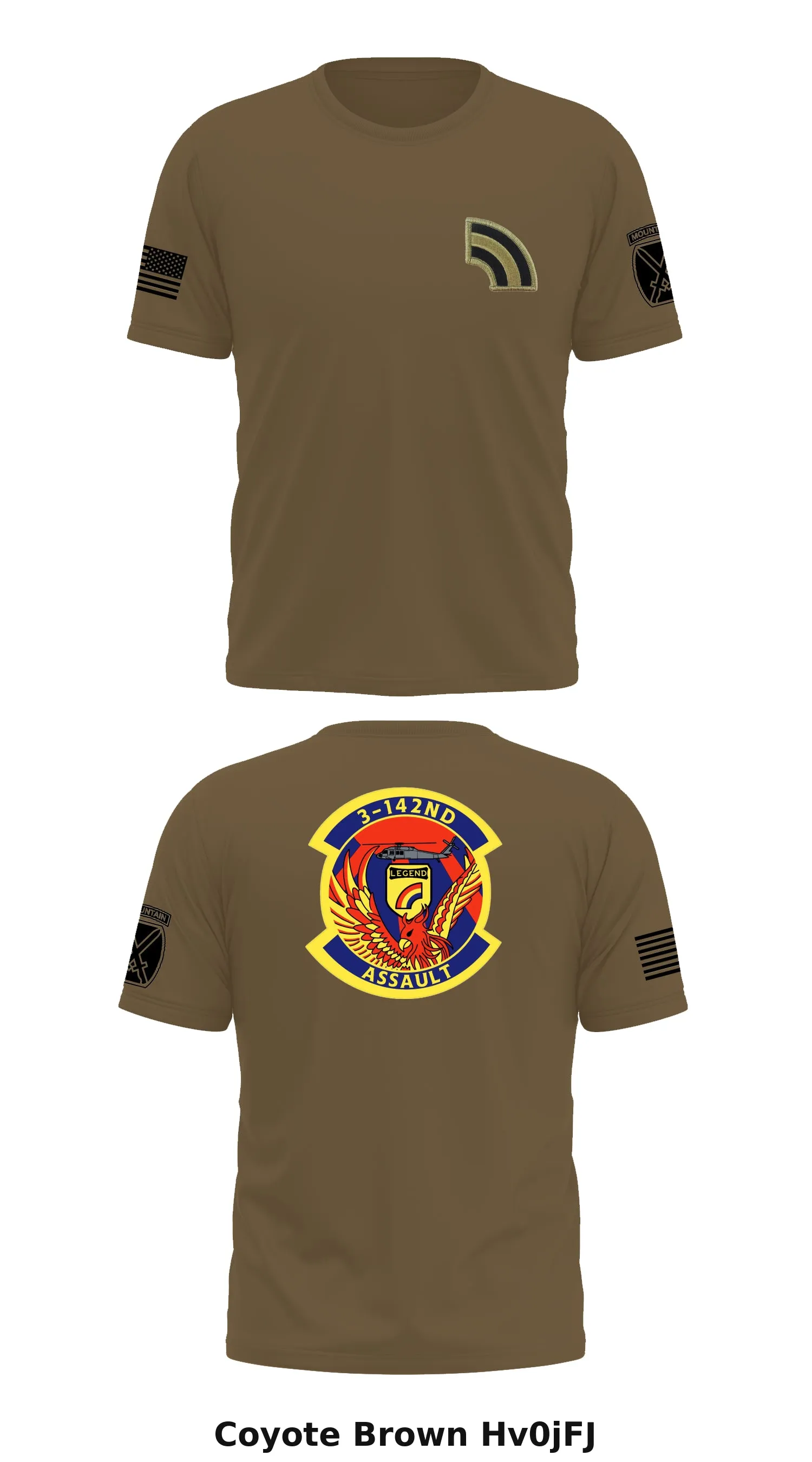 D Co 3/142 CAB Store 1 Core Men's SS Performance Tee - Hv0jFJ