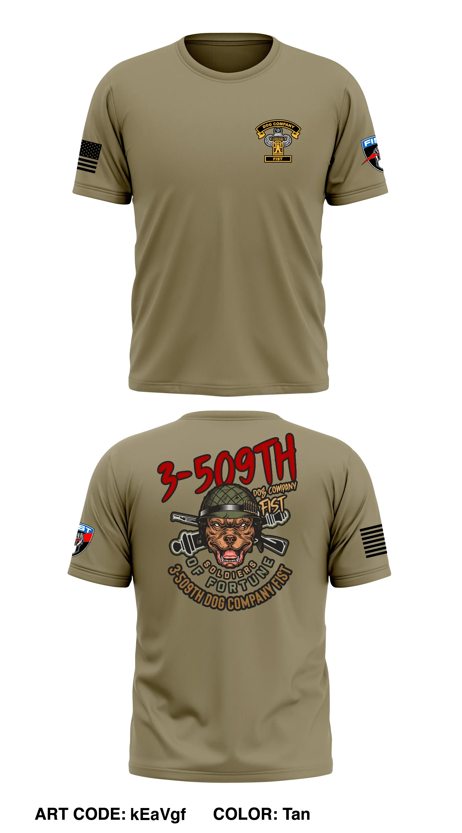 D Co, FIST, 3-509th  Store 1 Core Men's SS Performance Tee - kEaVgf