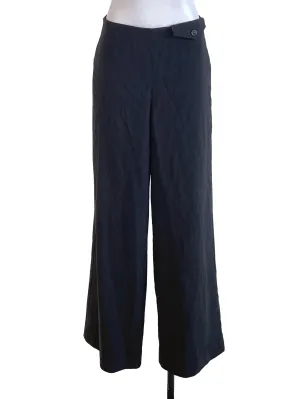 Dark Grey Pencil Stripe Pants