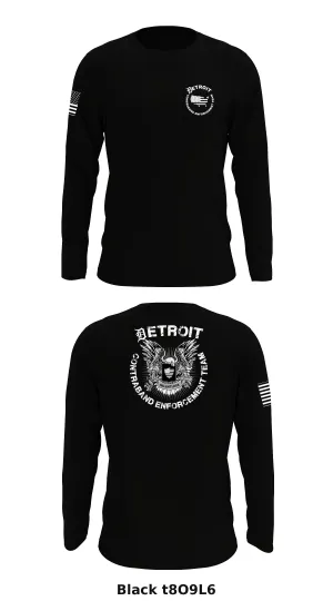 DCET Store 1 Core Men's LS Performance Tee - t8O9L6