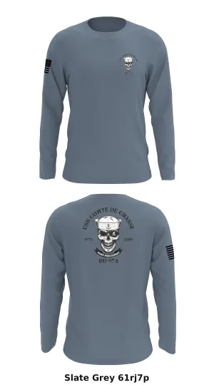 DD-974 Crew Store 1 Core Men's LS Performance Tee - 61rj7p