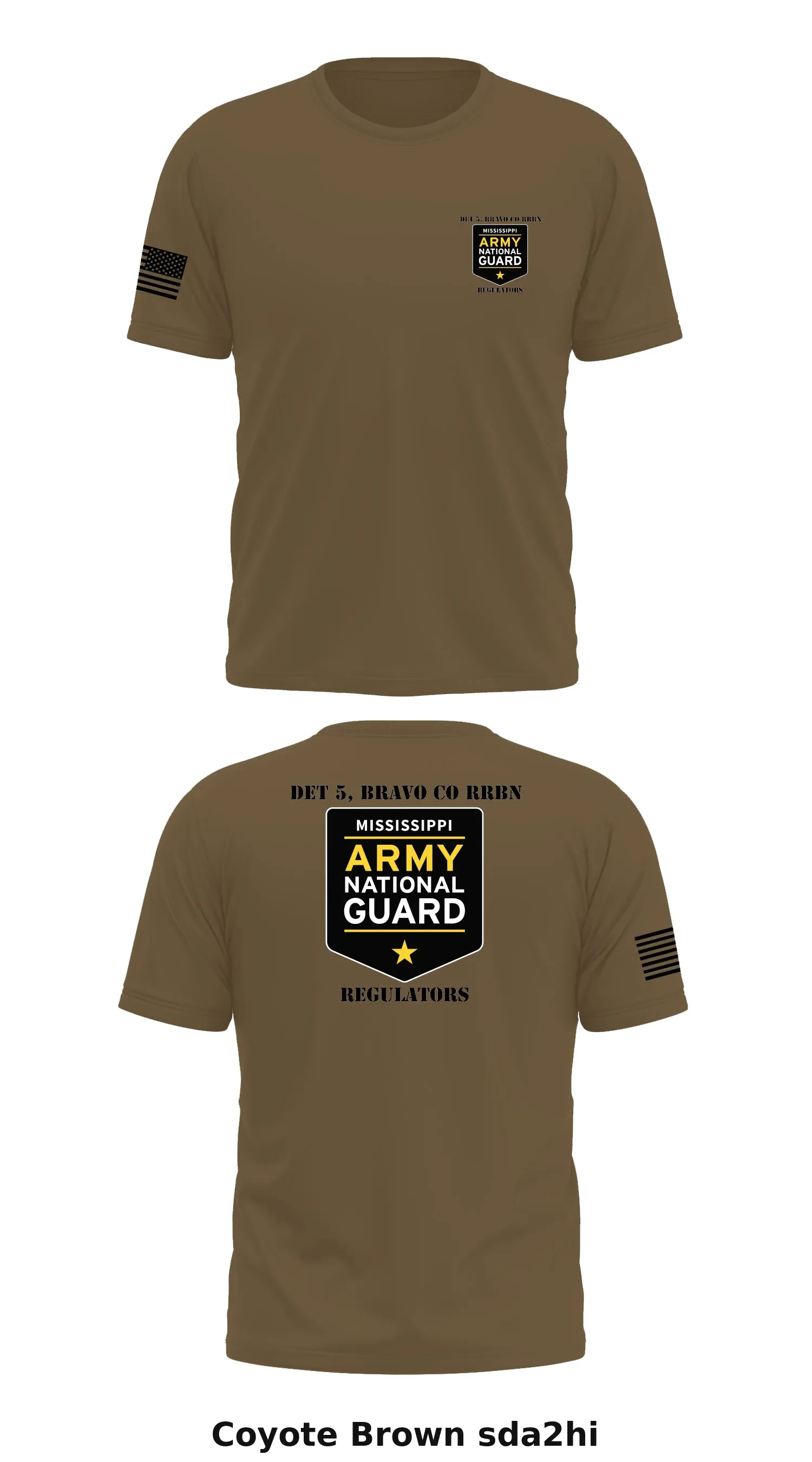 Det 5, Bravo Co RRBN Store 1 Core Men's SS Performance Tee - sda2hi