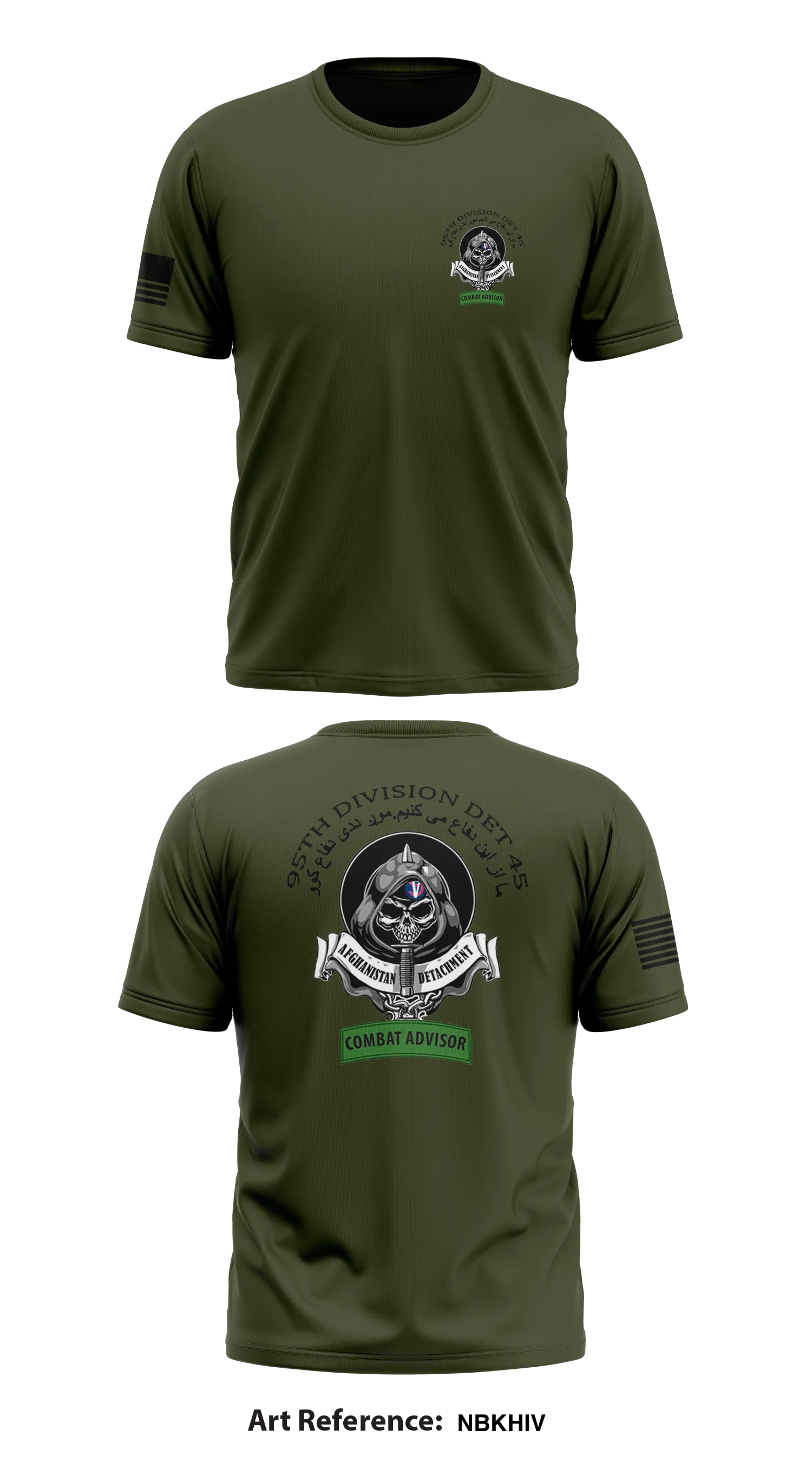 Detachment 45 Store 1 Core Men's SS Performance Tee - NBKHiv
