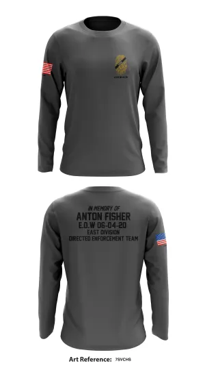 DIRECTED ENFORCEMENT TEAM EAST DIVISION Store 1 Core Men's LS Performance Tee - 7Svchs