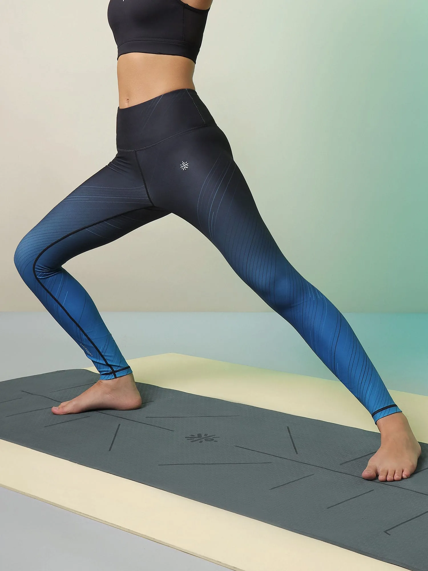 Do It All Ombre Streaks Tights With Pocket
