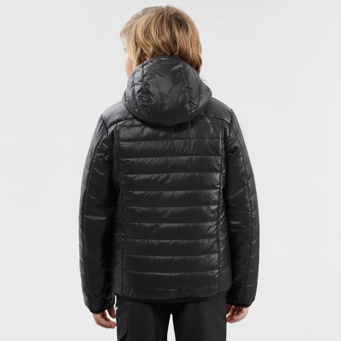 Doudoune de randonnee - mh 500 bleu - enfant 7-15 ans