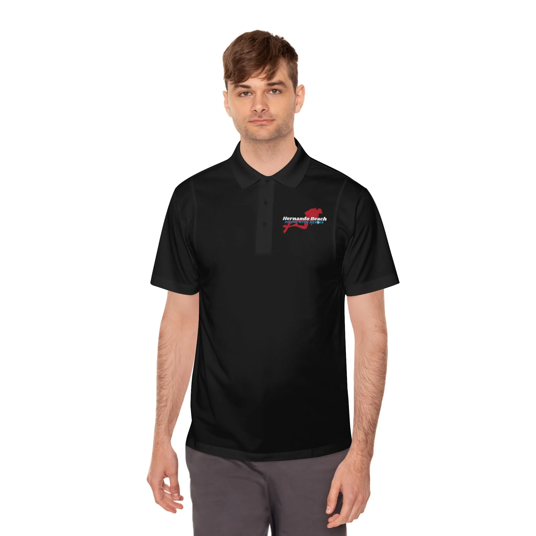 Drifit Polo Shirt - Hernando Beach Diving