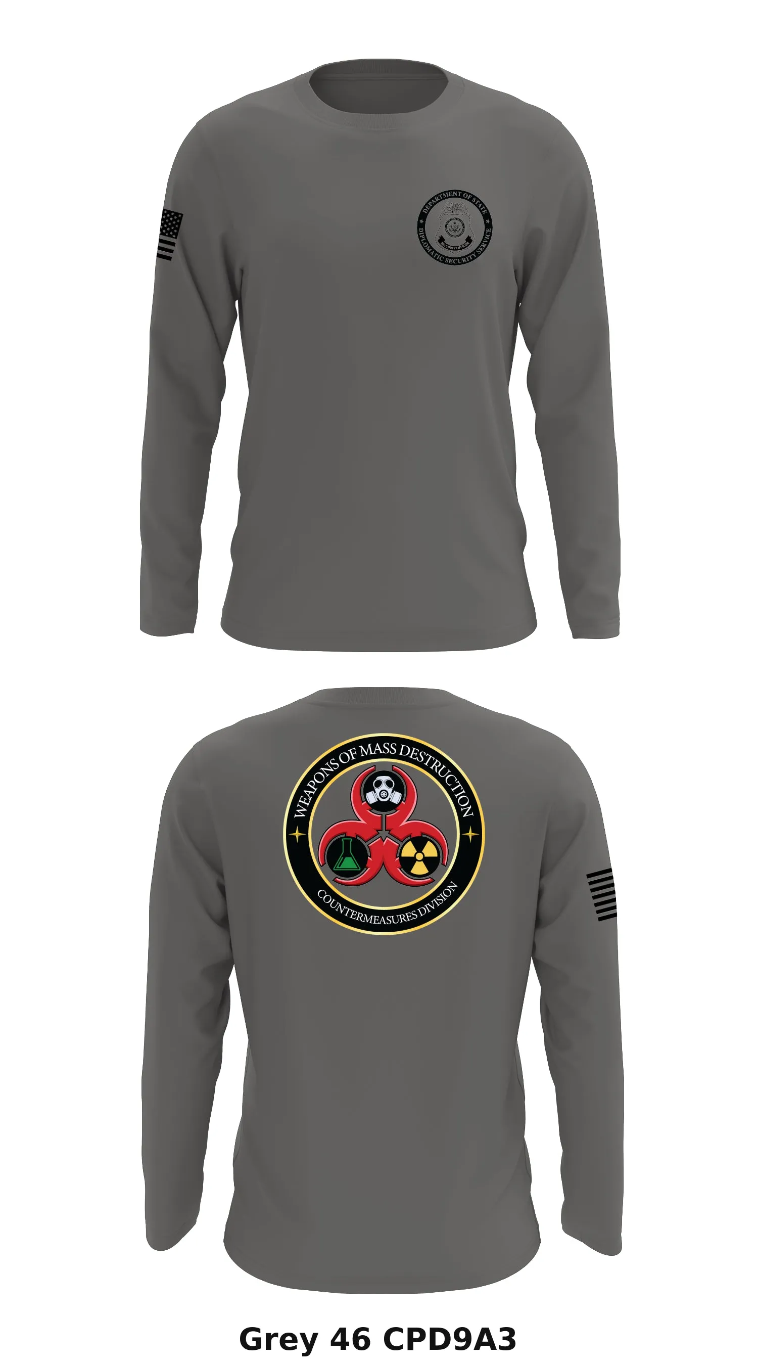 DS/WMD Store 1 Core Men's LS Performance Tee - CPD9A3