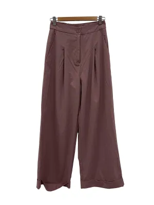 Dusty Pink Button Trousers