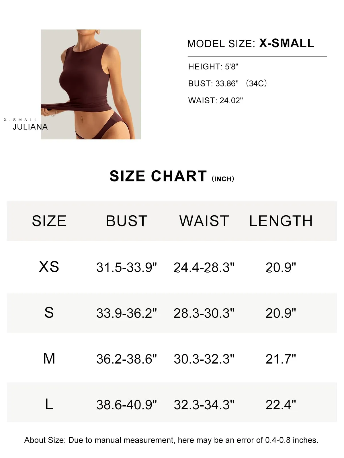 Eachyes Women Boat Neck Seamless Tank Tops with Built in Bra No Pads Sleeveless Casual Fitted Shirts Black