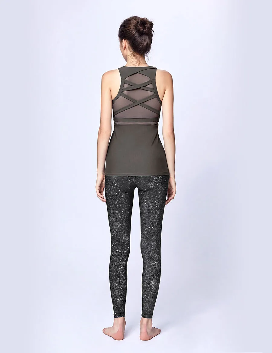 easyoga LA-VEDA Chummy Core Tight - F75 Galaxy Night
